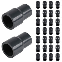 30-Pack PVC SCH 80 1" x 3/4" Redcuing Coupling (SOC x SOC)