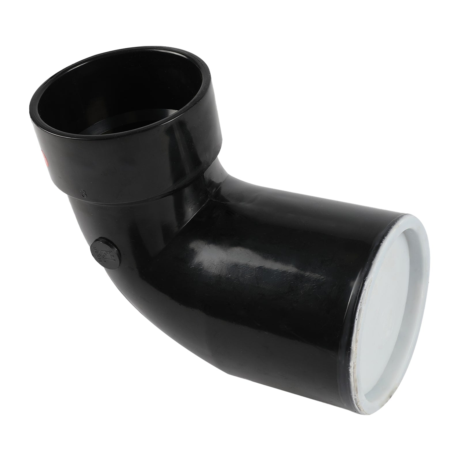 4 in. x 3 in. abs dwv spigot x hub closet reducing bend