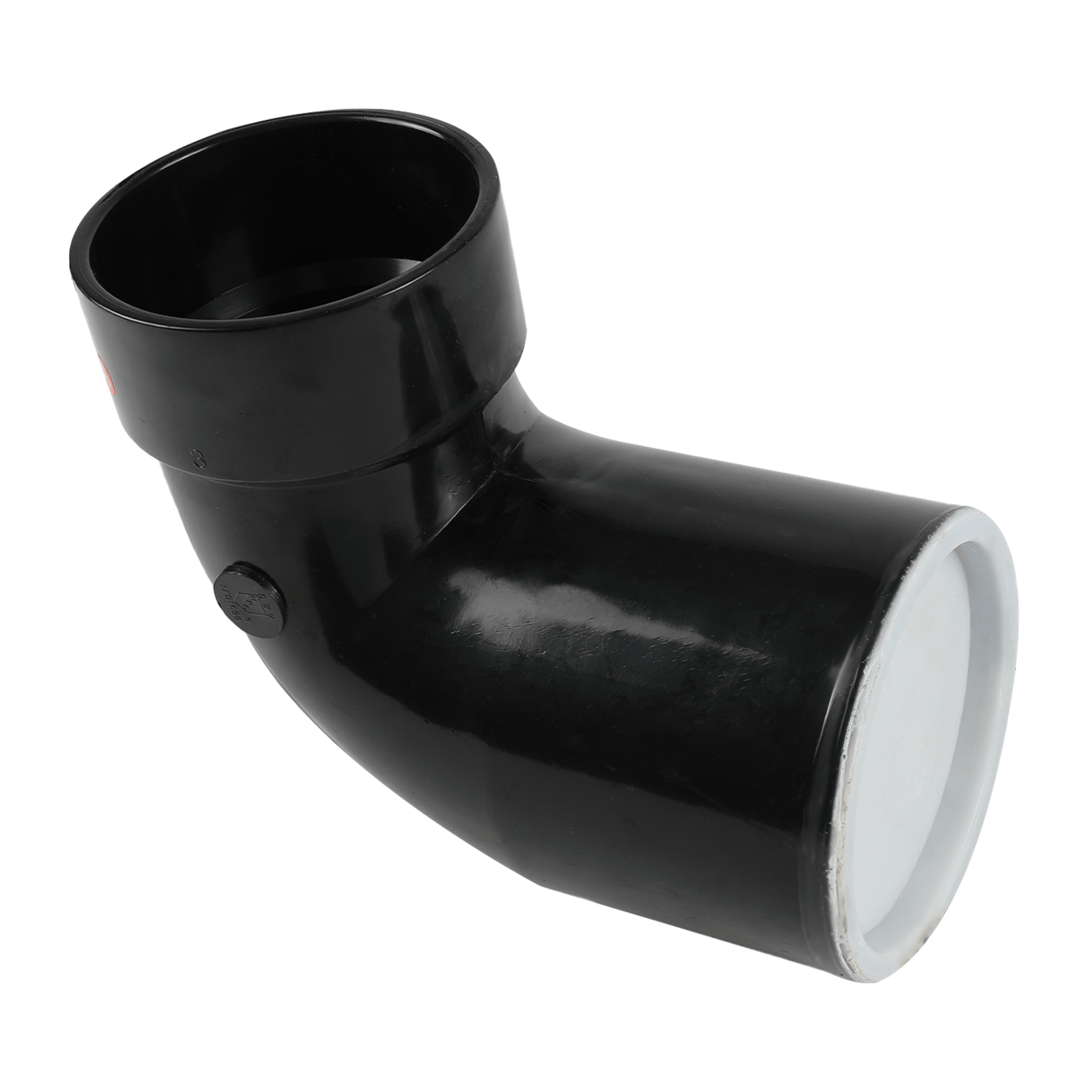 ABS DWV 90-Degree HUB x Spigot Street Elbow Fitting (1/4 Bend) - Pick Size to Add