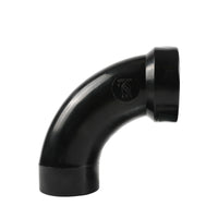 1-1/2 in. abs dwv 90d hub x spigot long sweep street elbow fitting (1/4 bend)