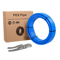 100ft pex b pipe blue cutter pick size to add