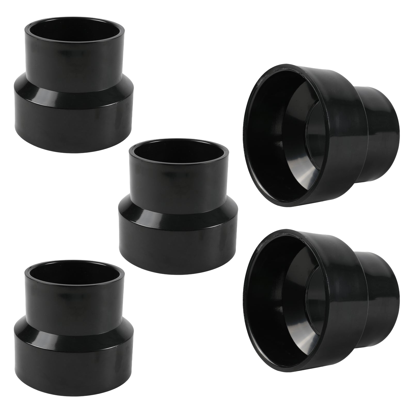 ABS DWV HUB x HUB Reducer/Increaser Fittings - Pick Size to Add