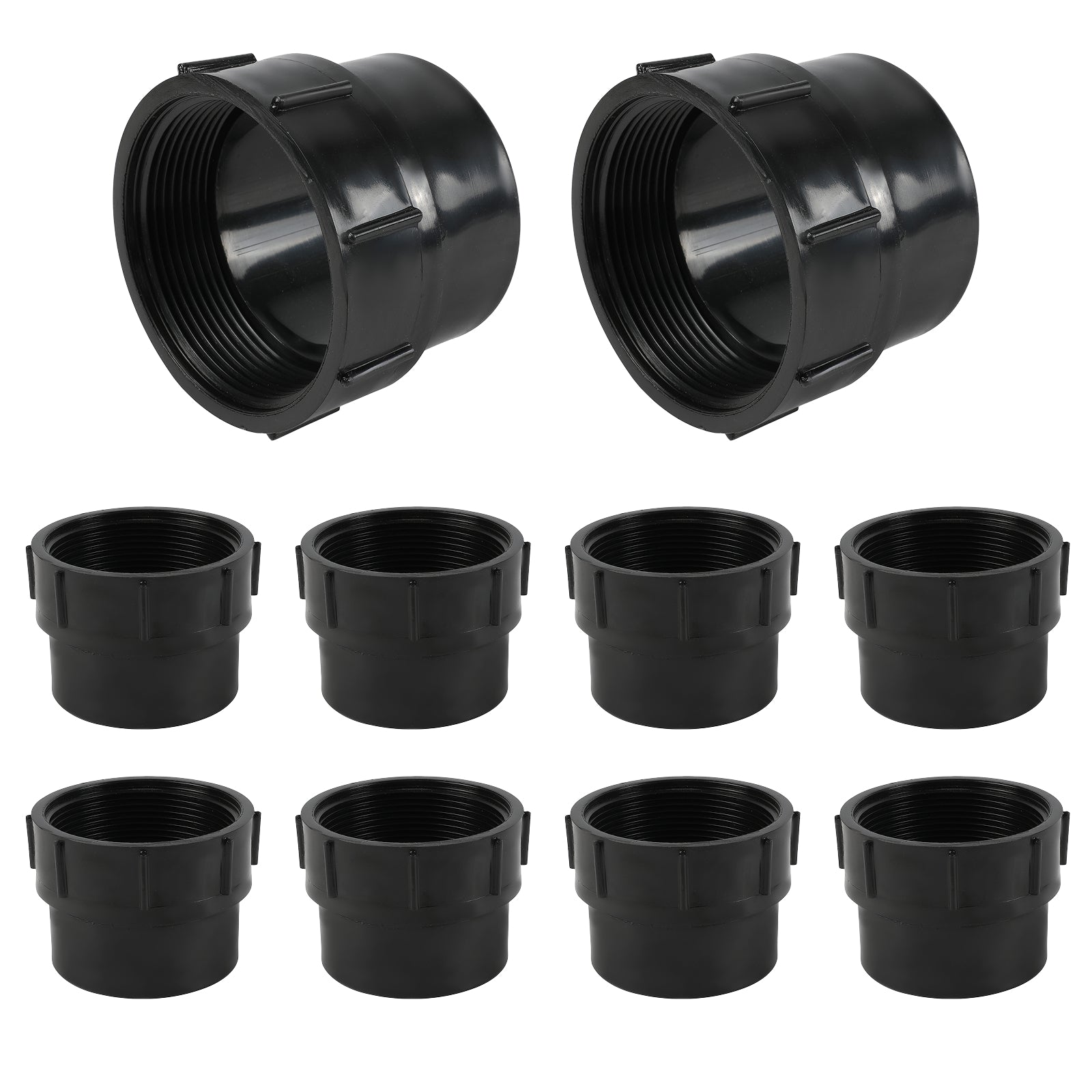 ABS DWV Cleanout Adapter (Spigot x FPT) - Pick Size to Add