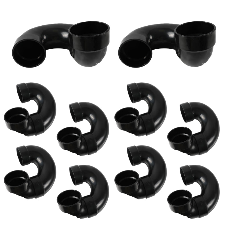 ABS DWV P-TRAP W/SOLVENT WELD JOINT - Pick Size to Add
