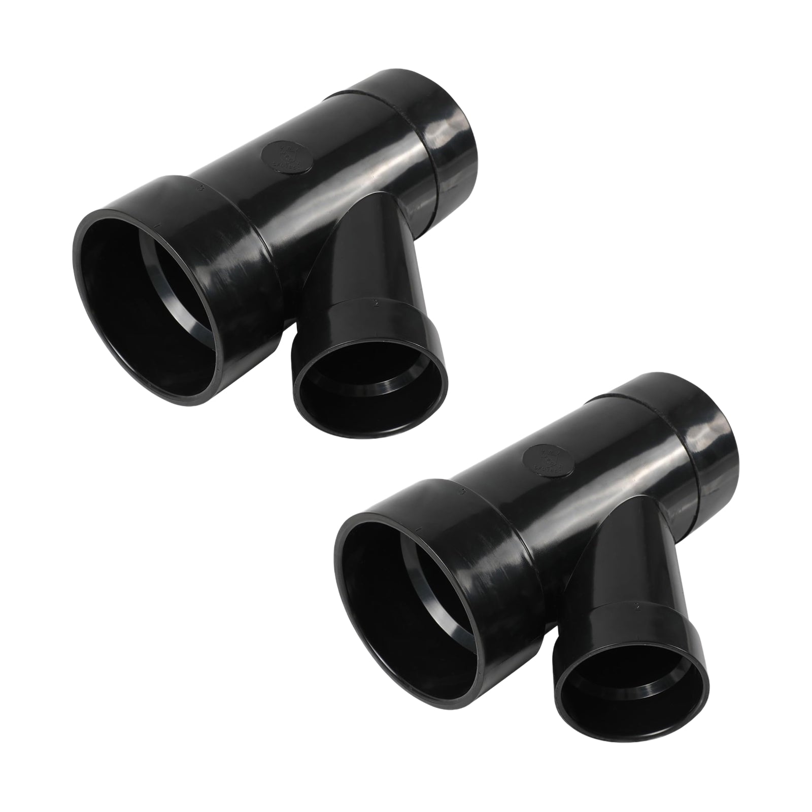 ABS DWV Spigot x HUB x HUB ABS DWV  45° Reducing Street Wye - Pick Size to Add