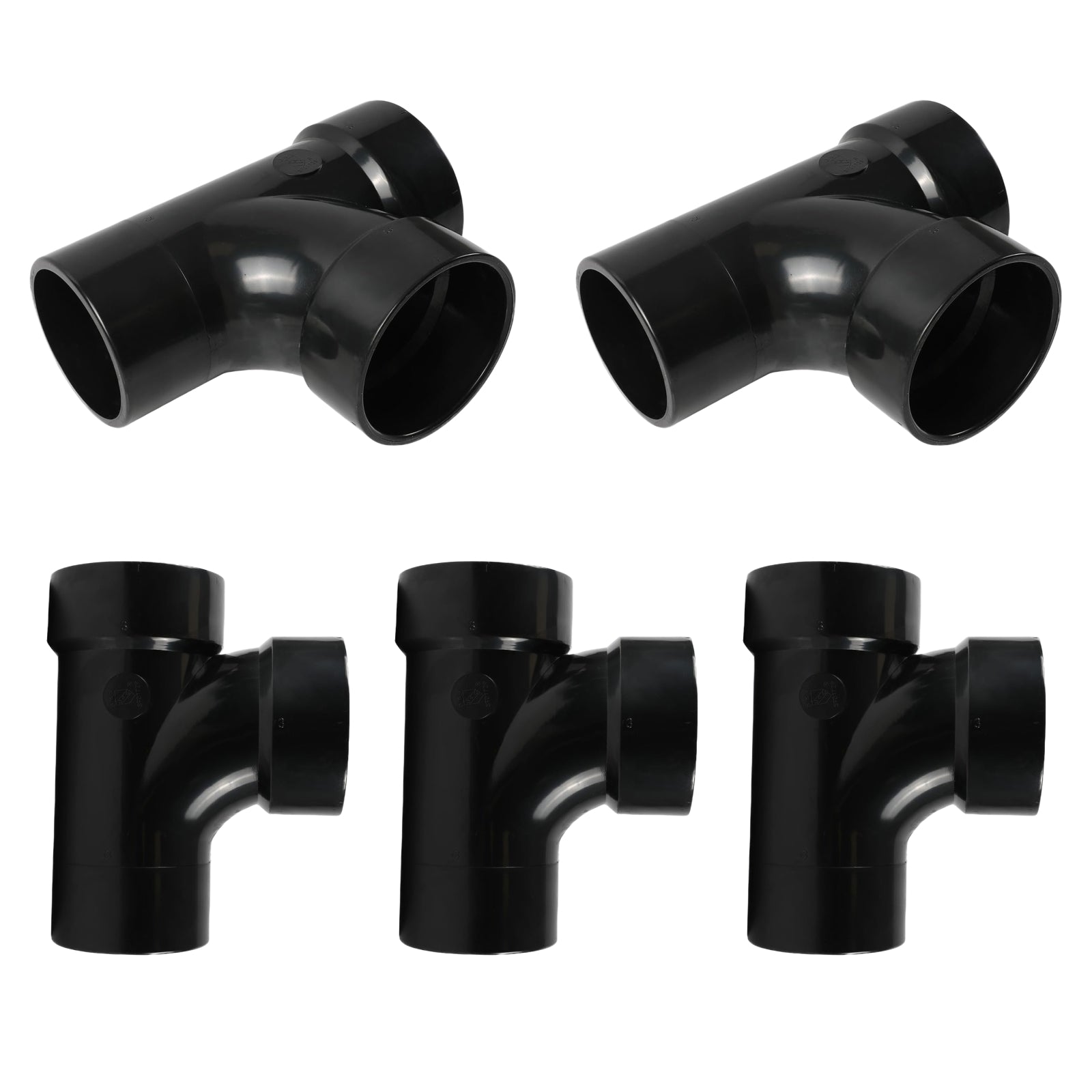ABS DWV Sanitary Street Tee, Reducing (SPG x HUB x HUB) - Pick Size to Add