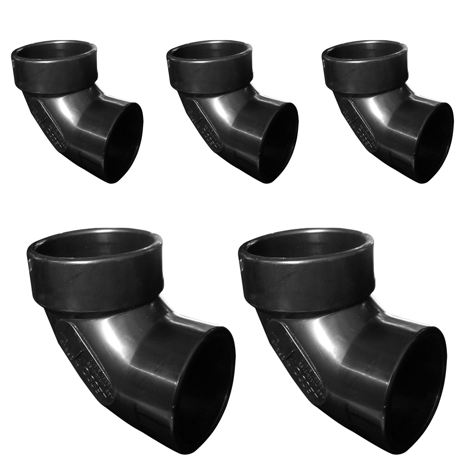ABS DWV Short Turn Street Elbow Fitting (1/4 Bend) - Pick Size to Add