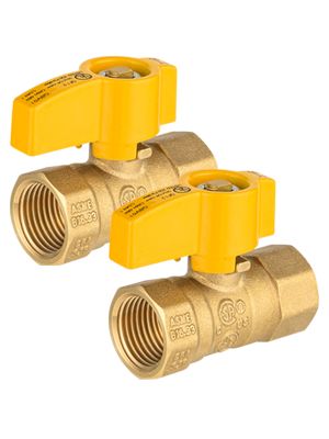 fnpt gas valve yellow 9