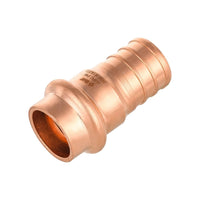 1/2" press copper 3/4" pex-b crimp adapter (lead free)