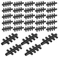 30-Pack PEX A Expansion 3/4" x 1/2" Opposing Closed Manifold (8 Port)