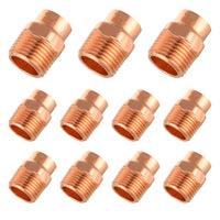 10-Pack 1-1/4" FTG x Male Threaded Street Adapter