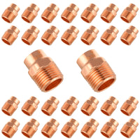 30-Pack 1" FTG x 3/4" Male Threaded Street Adapter