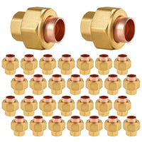 30-Pack 1" Copper Union