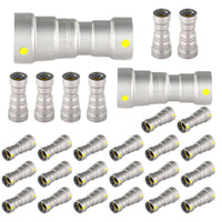 30-Pack 1" x 1/2" Carbon Steel Reduce Coupling
