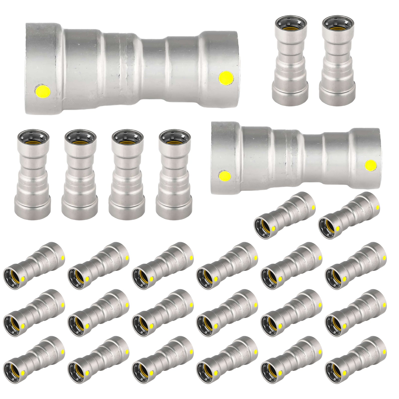 Carbon Press Reducer Coupling - Pick Size to Add