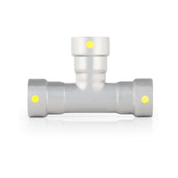 1/2" carbon press tee 2