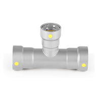 1" 1" 3/4" carbon press tee 4