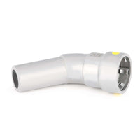 1/2" carbon press 45° street elbow 4