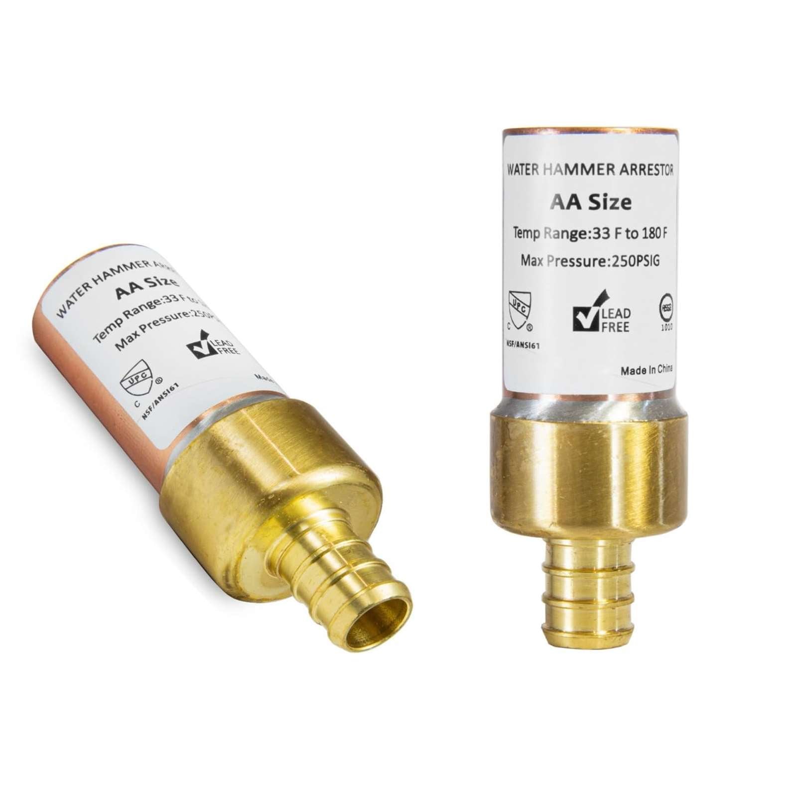 copper water hammer arrestor 21