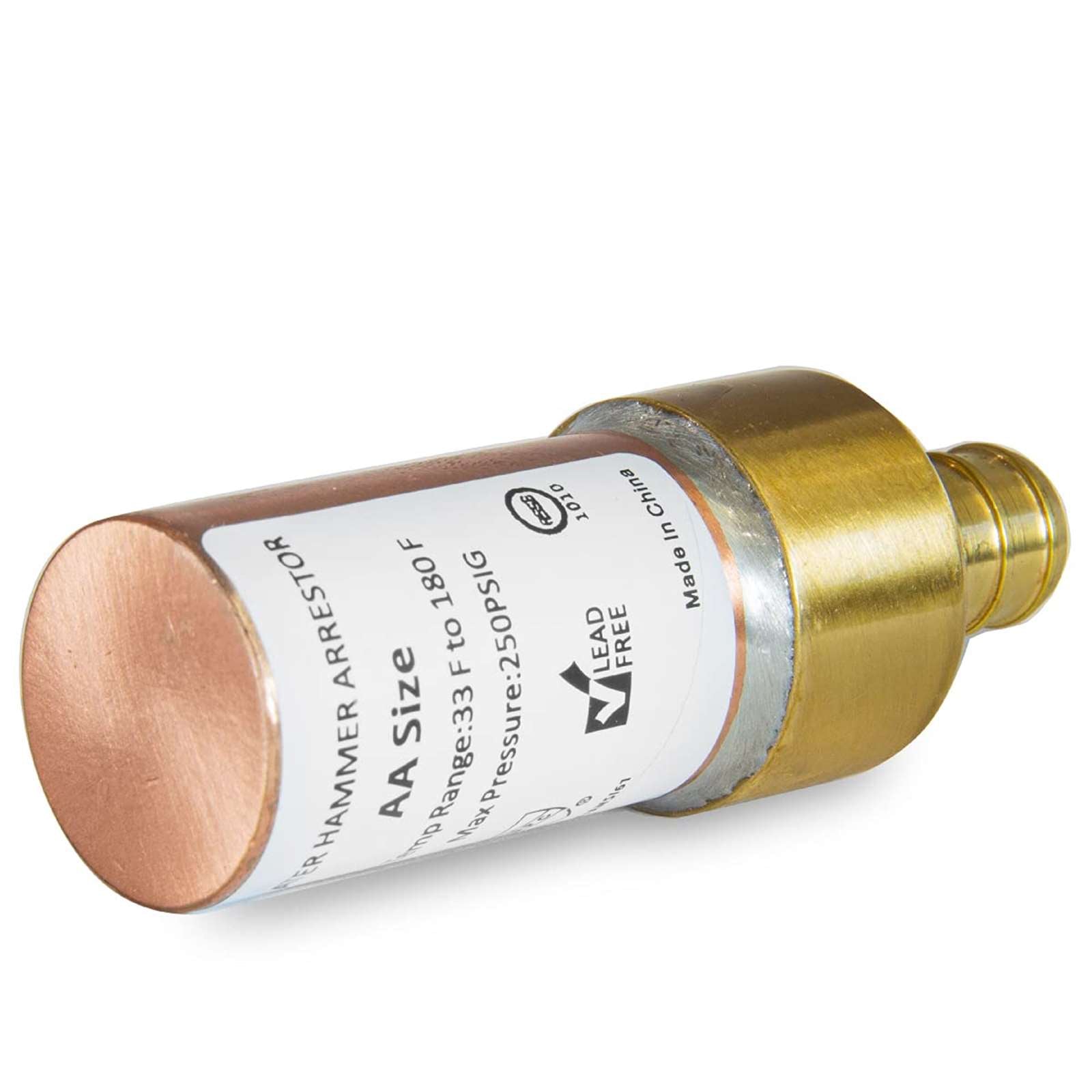 copper water hammer arrestor 20