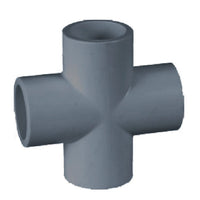 1/2" CPVC Schedule 80 Cross (Socket)