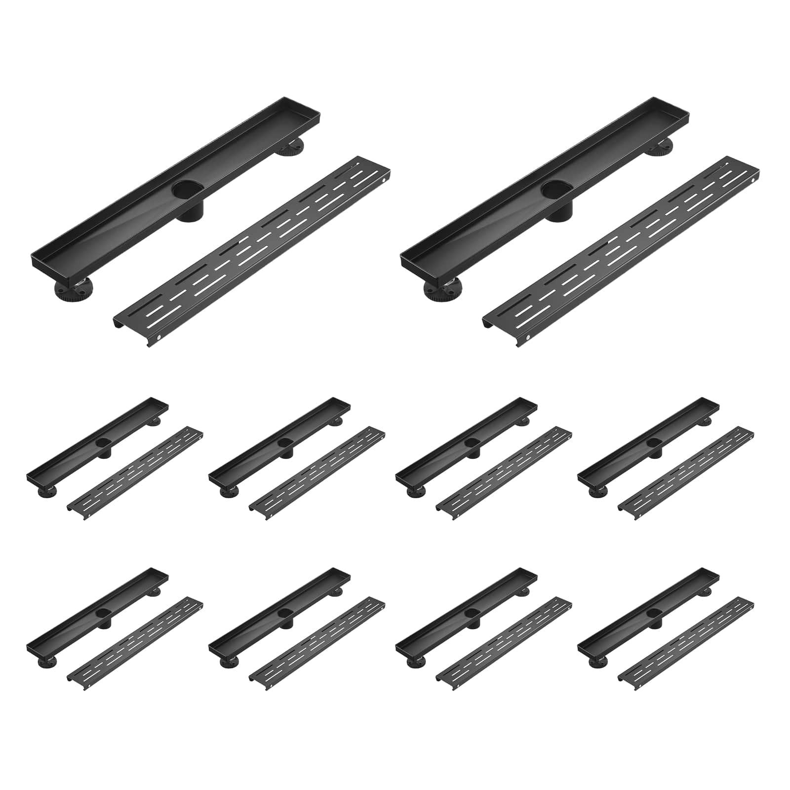 linear shower drain with removable grate 304 stainless steel shower drain 8