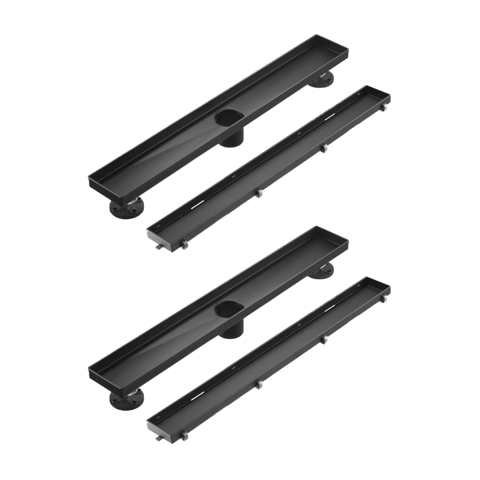 linear shower drain comes with 2 in 1 panels tile insert shower drain equipped with adjustableft hair filters 9