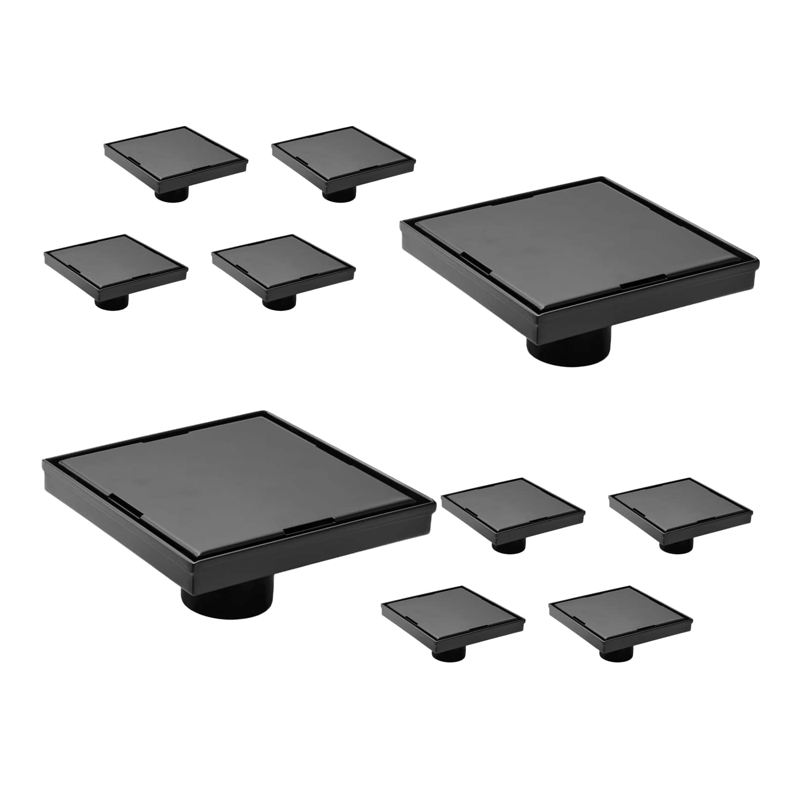 square shower drain with flat cover stainless steel shower floor drain with 2 in 1 flat tile insert cover floor shower drain with hair strainer 10