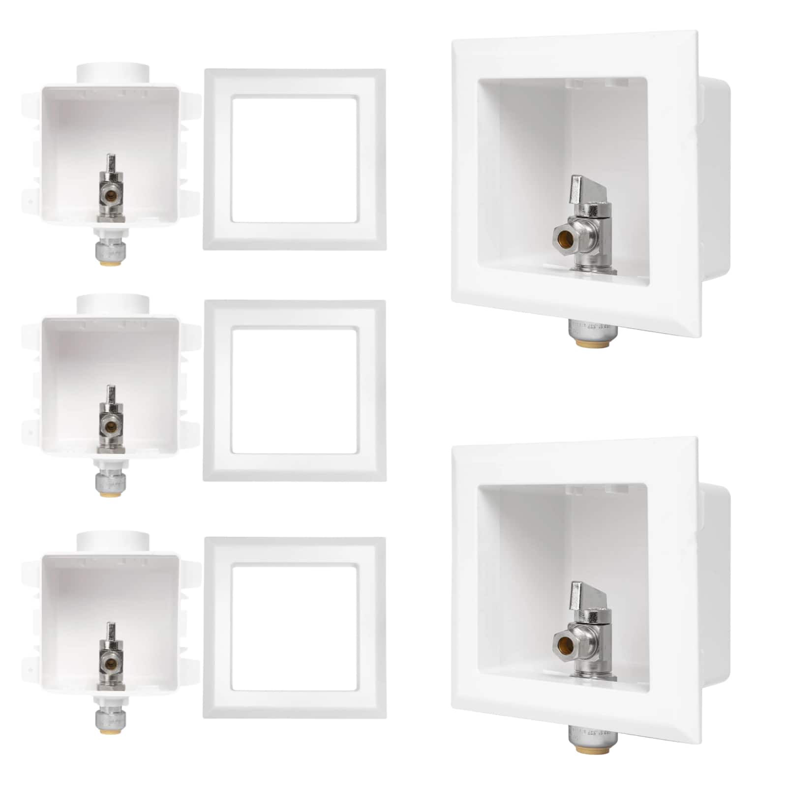 push fit inlet dishwasher outlet box 6