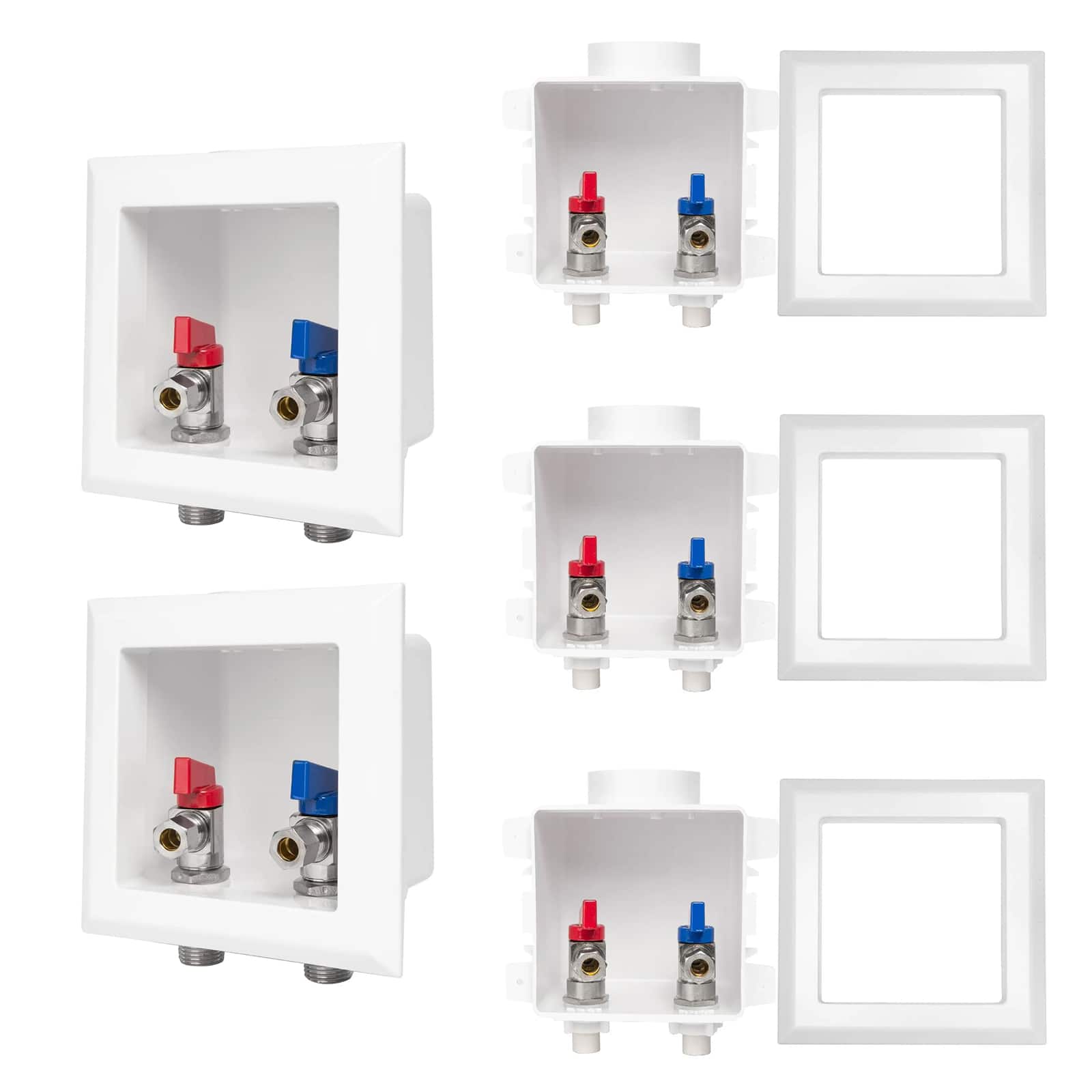 cpvc ppe intet faucet outlet box with installed turn ball valve 4