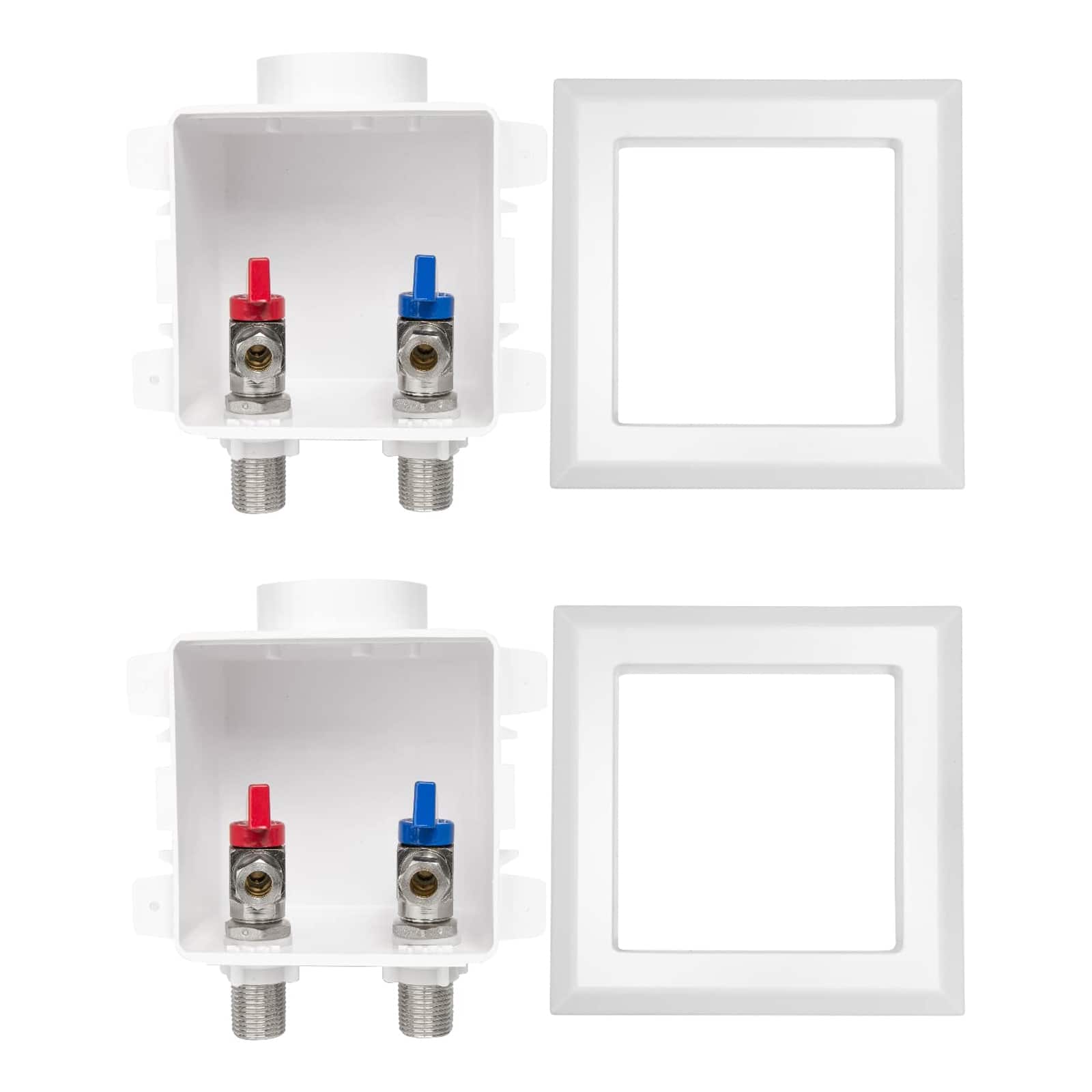 sweat mip faucet outlet box with installed turn ball valve 5