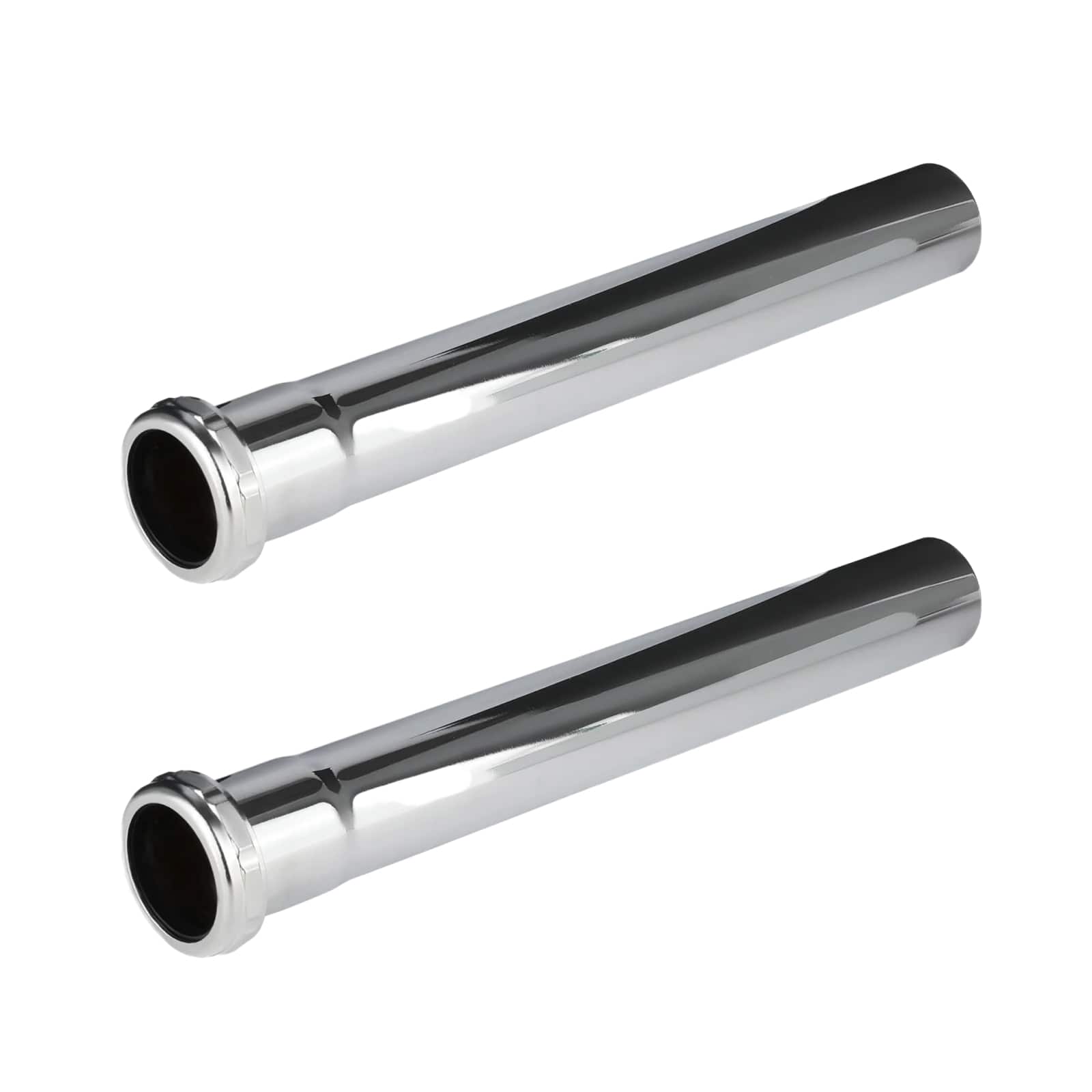 slip joint sink drain extension tube 20ga chrome plated brass 5