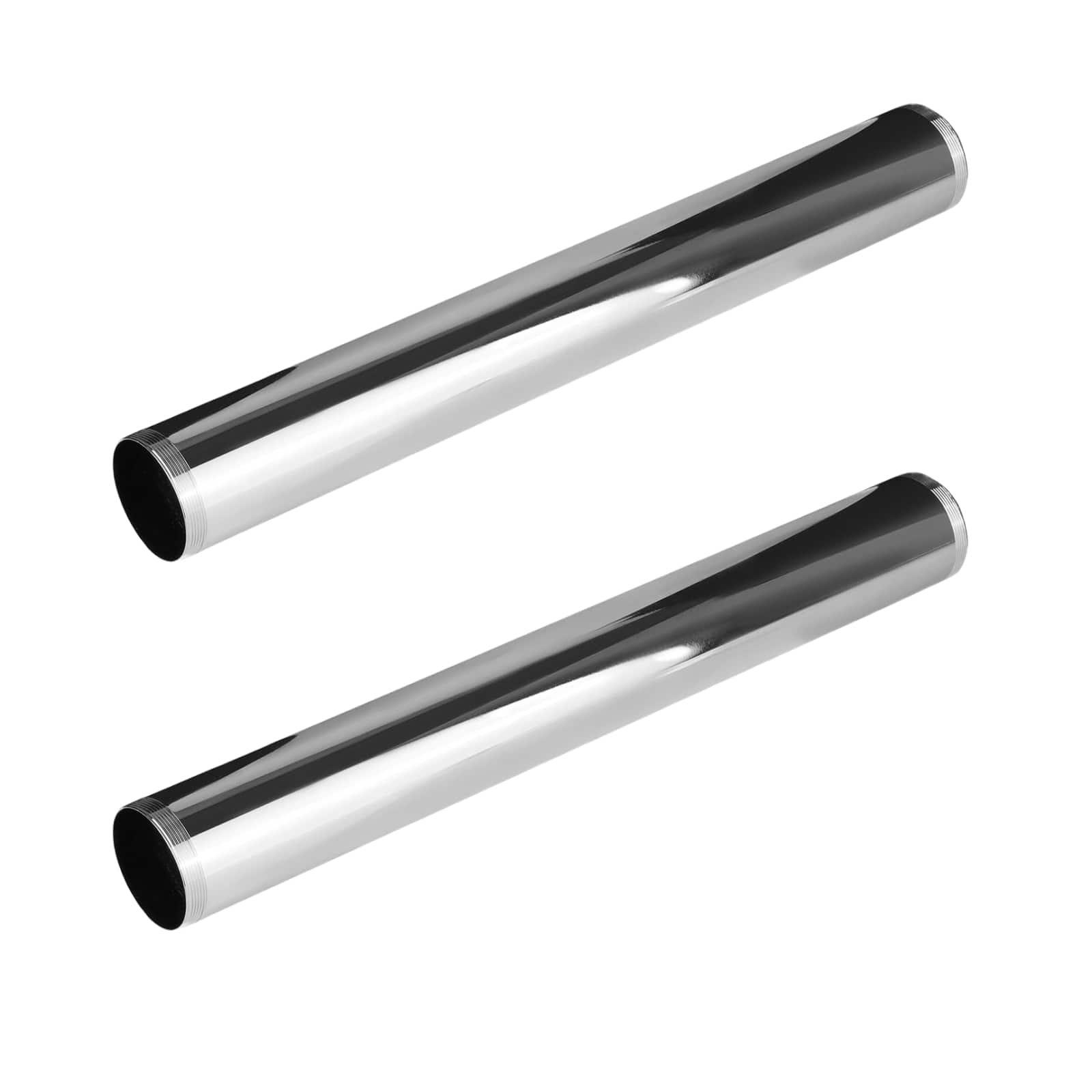 double end threaded extension tailpiece 20ga chrome plated brass 4