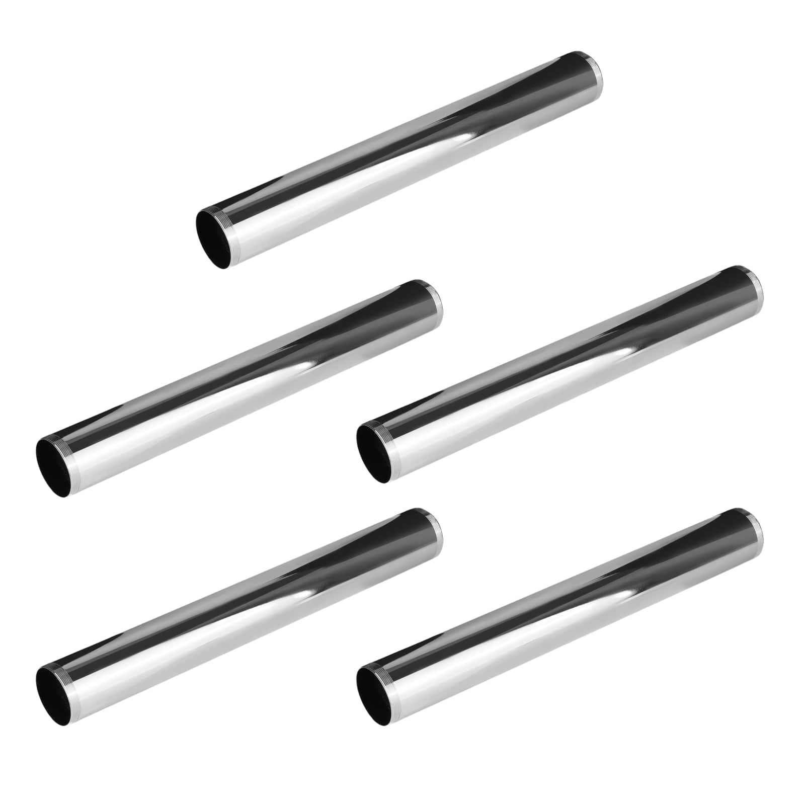 double end threaded extension tailpiece 20ga chrome plated brass 5