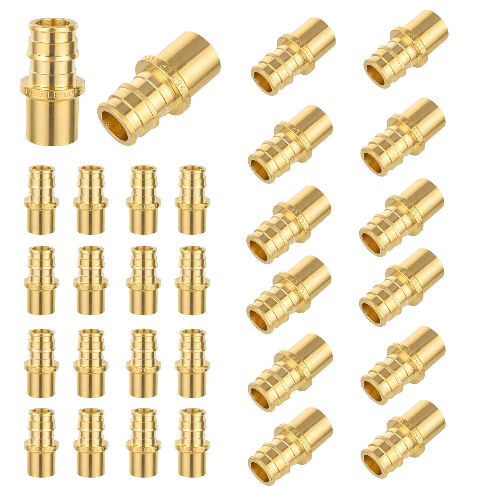 thumbnail image 2 of (25 Pack) 3/4" PEX A X 3/4" Male Sweat Adapter - Expansion F1960 2 of 4