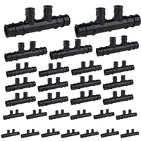 30 pcs pex a expansion 3/4" 1/2" open manifold (2 port) wholesale