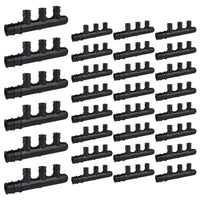 30 pcs pex a expansion 3/4" 1/2" open manifold (3 port) wholesale