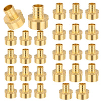 30 pcs pex-b crimp 1/2" pex 1/2" female threaded adapter (lead free)