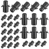 30 pcs pex-b crimp 1" 3/4" ppsu pex coupling w/tabs