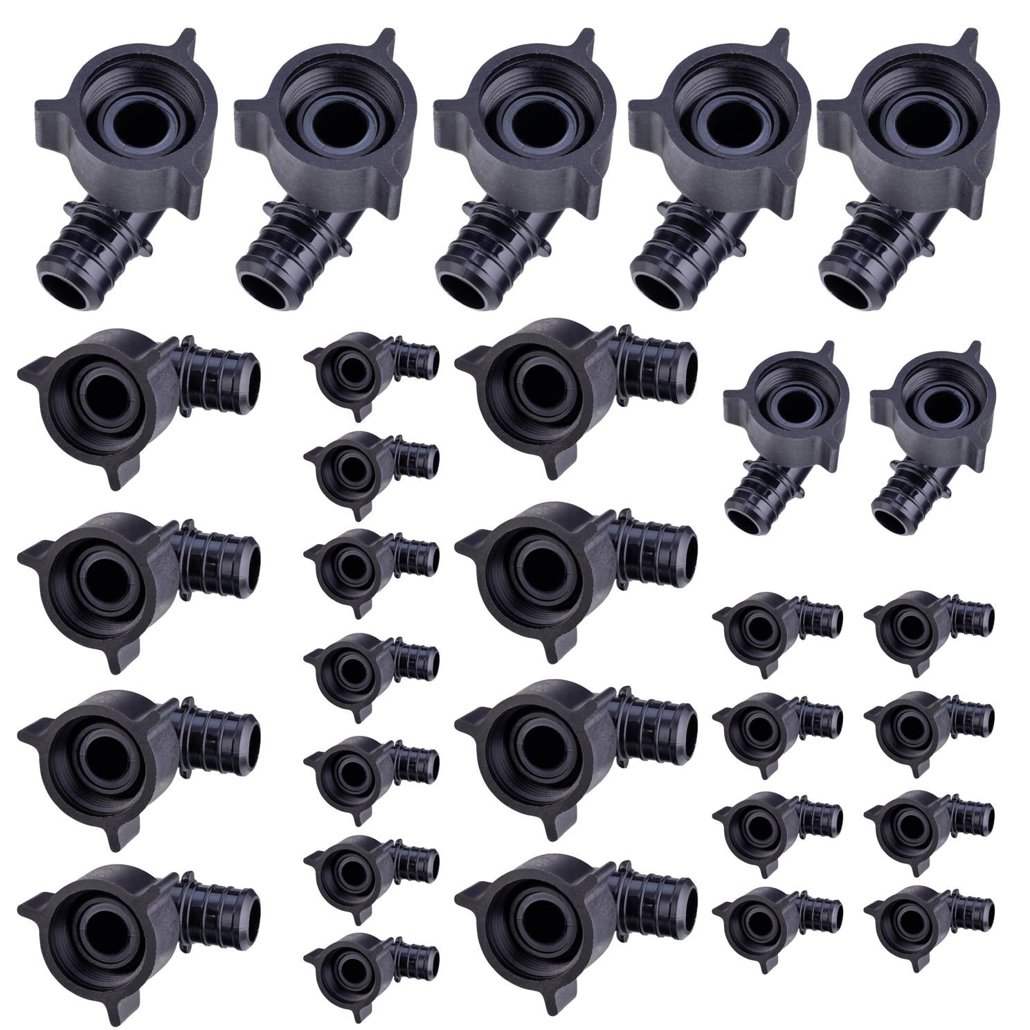 30 pcs pex-b crimp 3/4