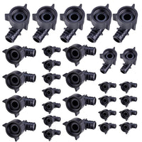 30-Pack PEX-B Crimp 3/4" PPSU Swivel Elbow