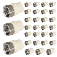 30-Pack 1/2" CPVC x Female Stainless Steel Adapter (Lead Free)