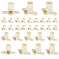 30 pcs 1/2" socket 1/2" socket cpvc drop ear elbow