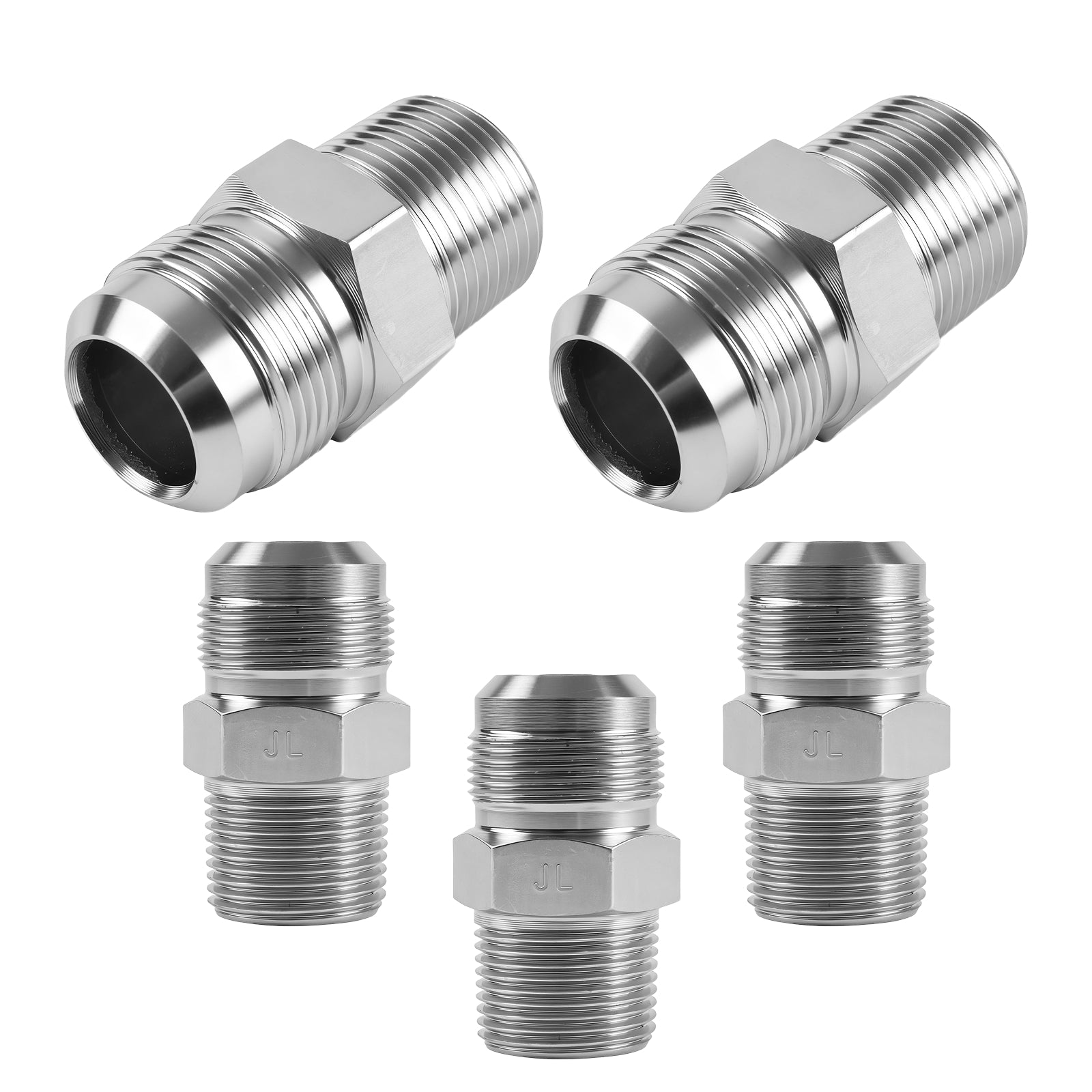 Steel Gas Adapter Flare x MIP - Pick Size to Add