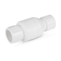 1" pvc in-line check valve (threaded)