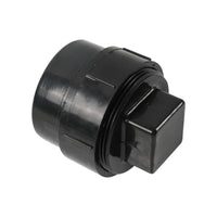 3" ABS DWV Cleanout Adapter W/Plug
