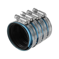 1-1/2" heavy-duty no hub couplings