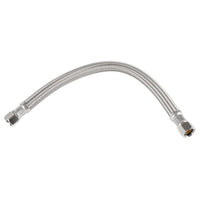 20-inch 3/8" Comp x 3/8" Comp SS Faucet Hose