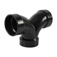 ABS DWV DOUBLE 1/4 BEND - Pick Size to Add