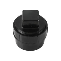 ABS DWV Cleanout Adapter W/Plug - Pick Size to Add